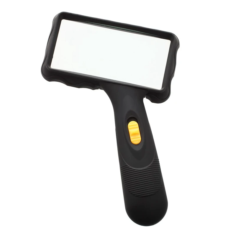 

Portable 2-LED Rectangular Oblique-handle nifier nifying Gl Lens Color Black