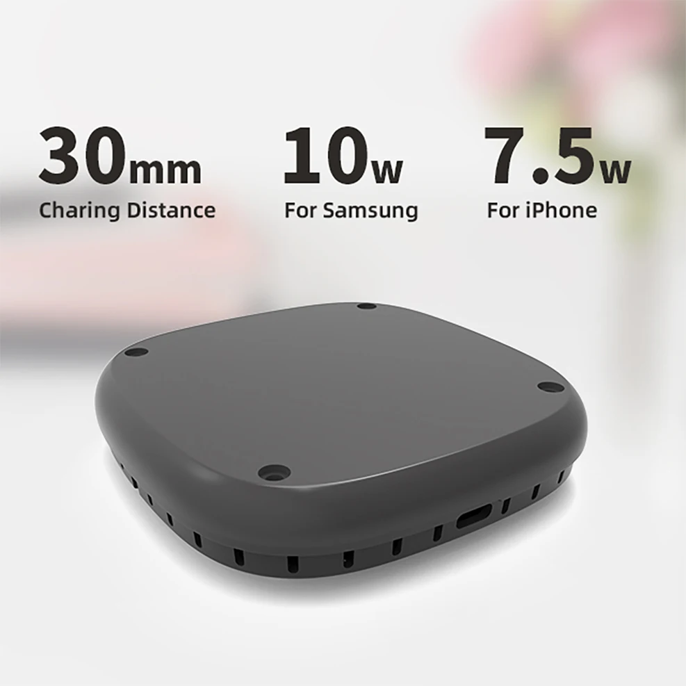 qi invisible true wireless charger long distance 30mm wireless charging pad for iphone 13 pro max 12 8 samsung s21 ultra s20 s10 free global shipping