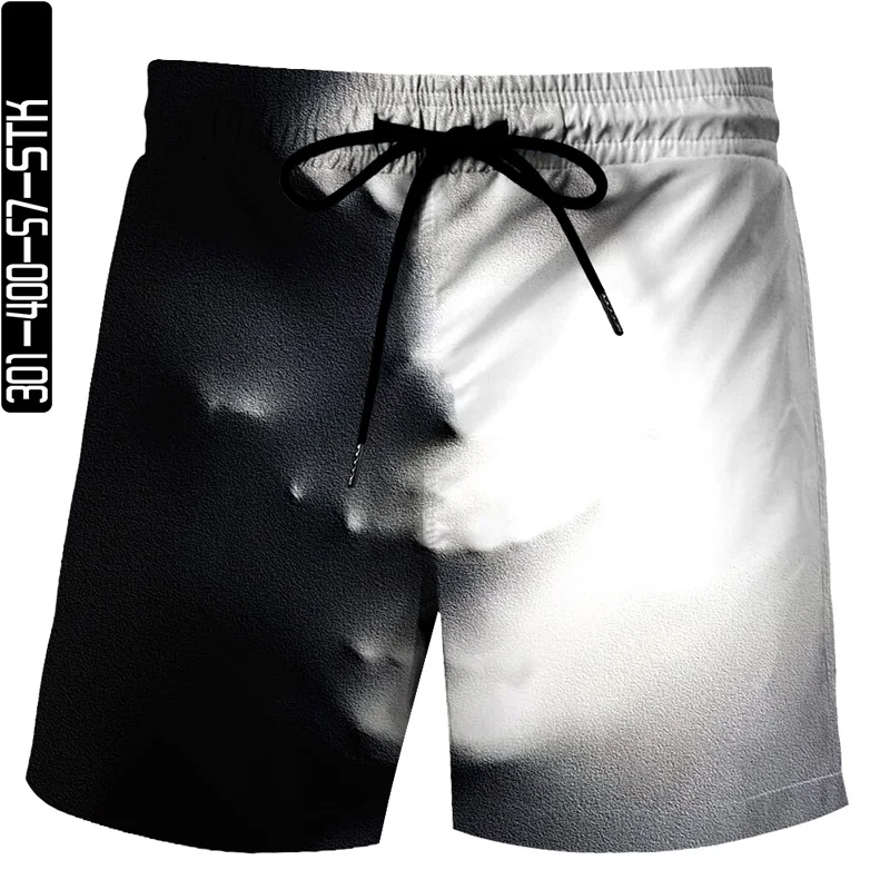 

2021 new summer 3D digital printing shorts high-2021 new sbeach pants pattern elements popular new trends hip-hop style printing