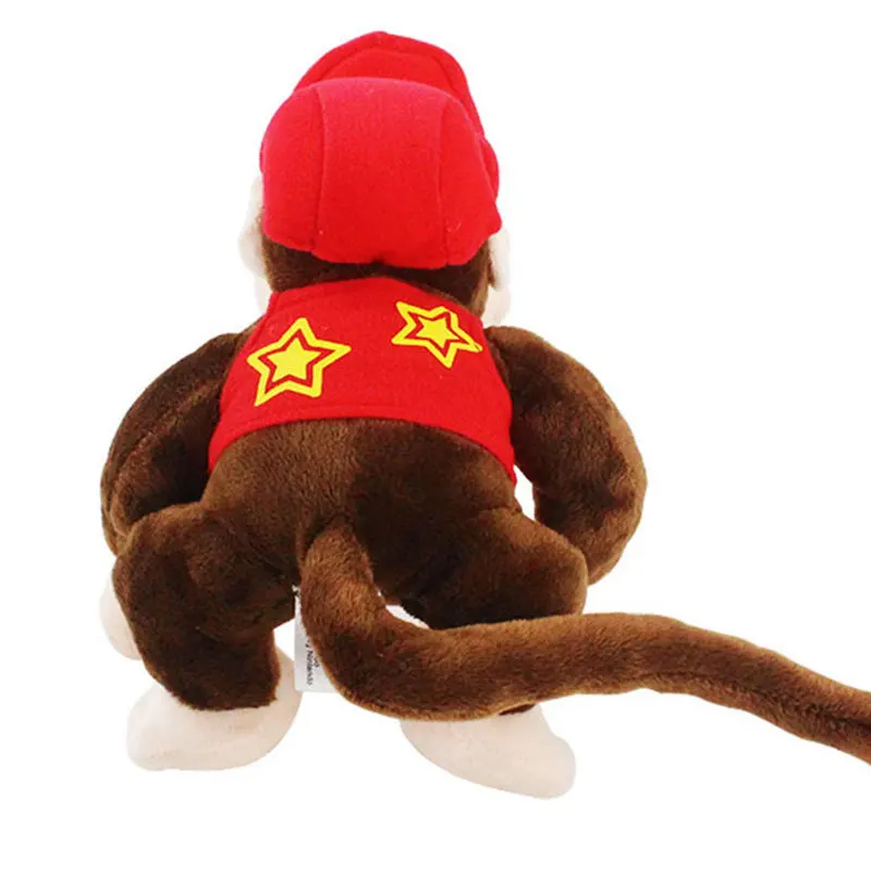 17-26 см Цветочная обезьяна Diddy Kong плюшевые игрушки едящие цветы мягкие