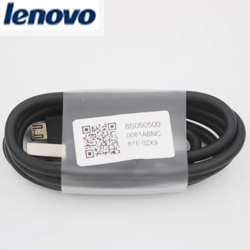Оригинальный Новый зарядный кабель Lenovo 100 см usb микро-кабель для K5 Spelen S5 Pro K6 a536 K3 note