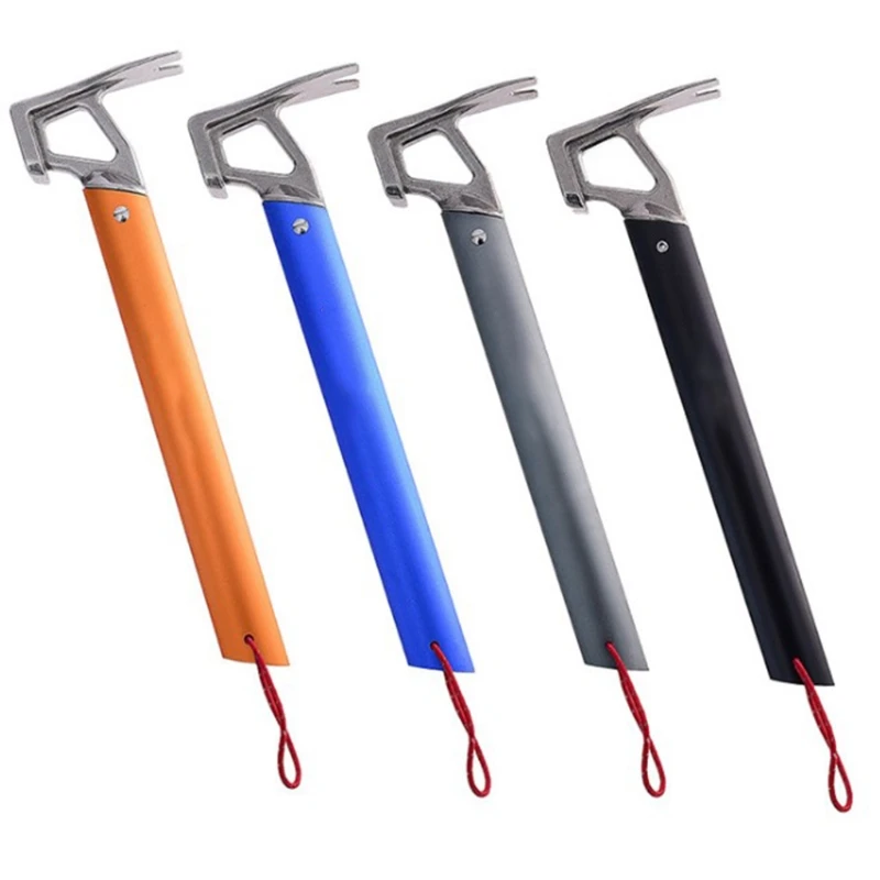 

Stainless Steel Camping Tent Peg Hammer Protect Yourself in the Wild Anti-rust