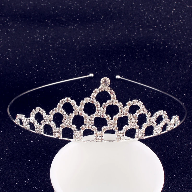Тиары и короны с кристаллами для девочек повязка на голову в стиле принцессы