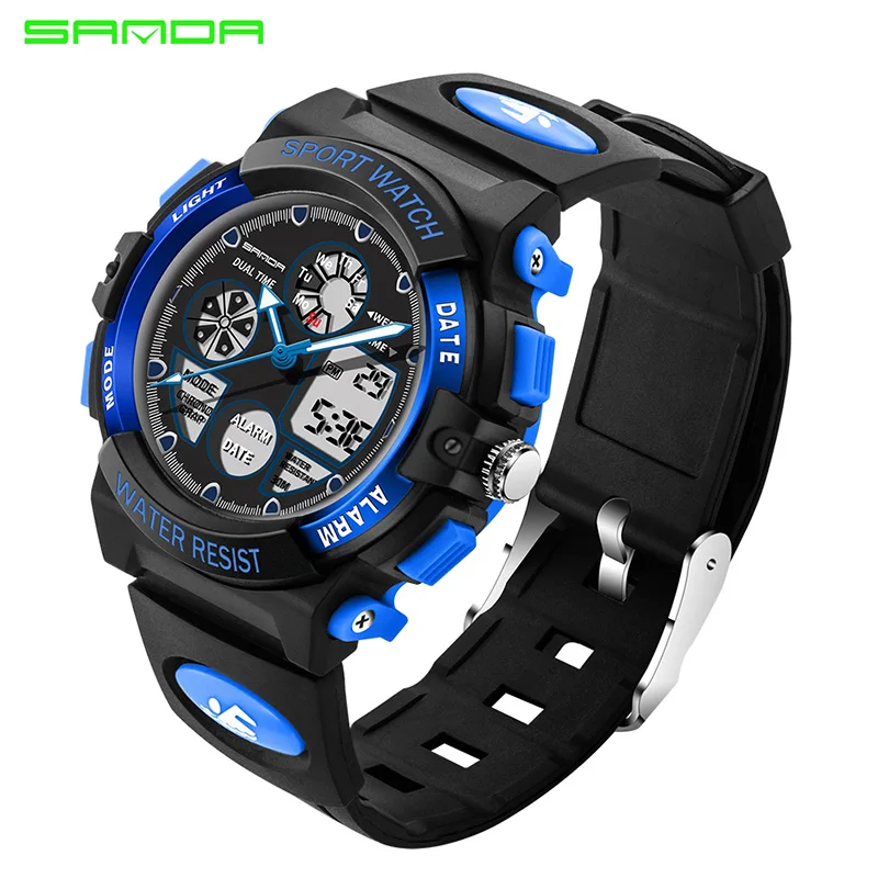 

New Luxury Fashion Men Sports Watch Plastic Strap Multi-function Luminous Waterproof Quartz Fashion Men Watch Relogio Masculino
