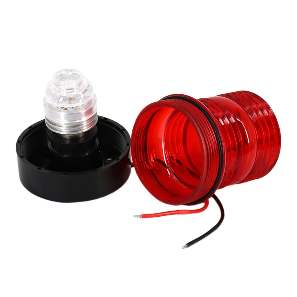

Boat Pontoon Skiff LED Navigation 12V/24V Red 360 Sailing Anchor Bow Light