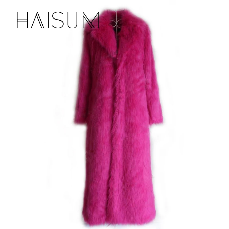 Женское меховое пальто ветровка зимняя теплая белая красная имитация лисьего