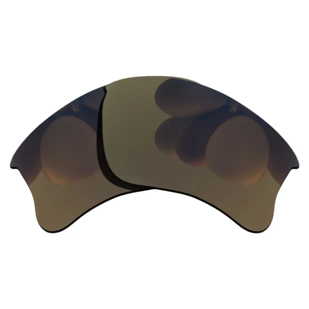

Polarized Sunglasses Replacement Lenses for-Flak-Jacket-XLJ OO9009 Frame - Copper