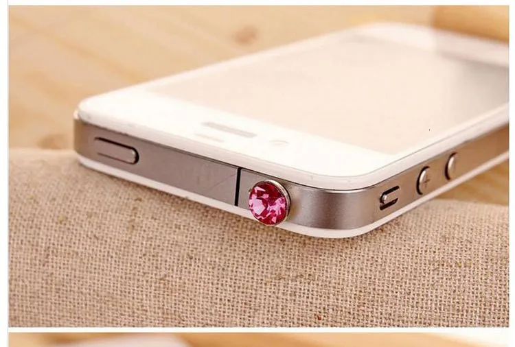 100 шт. прозрачная Пылезащитная заглушка 3 5 мм для iPhone 6s 5s 7 Plus Samsung стразы гаджеты