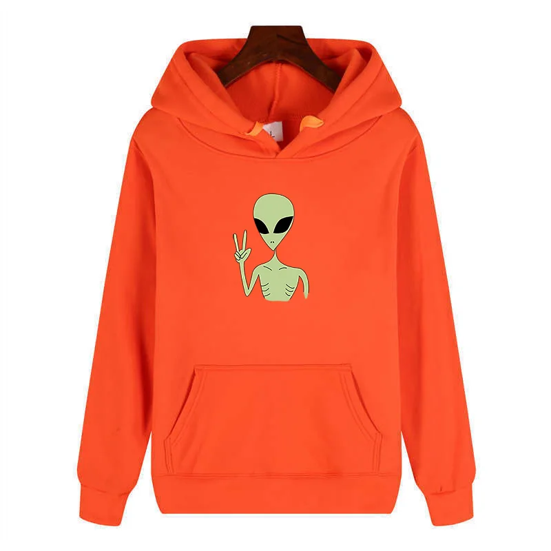 Новая женская толстовка большого размера Kawaii С Капюшоном PrintI I Don't believe in human anime