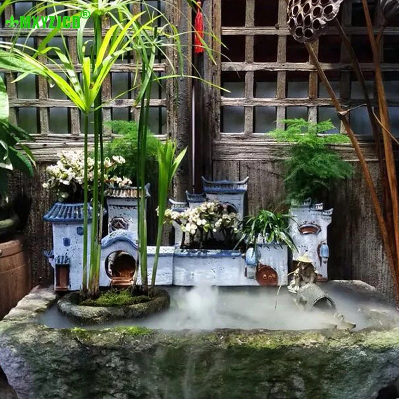 Суккуленты керамический горшок для садоводства гостиной дома модель цветочный