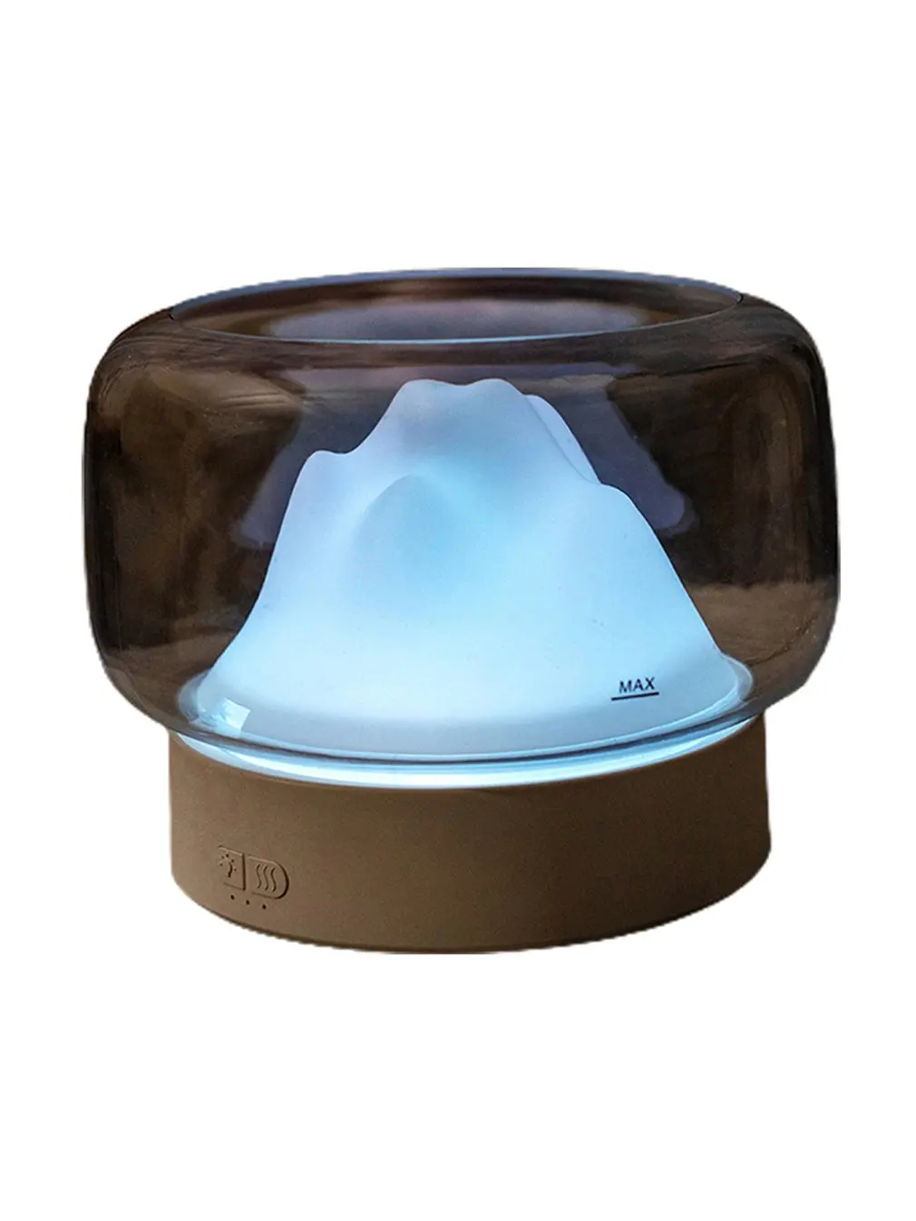 

Ultrasonic Air Humidifier Aroma Diffuser Mountain View 400ML Essential Oil Aromatherapy Difusor LED Lamp Humidificador