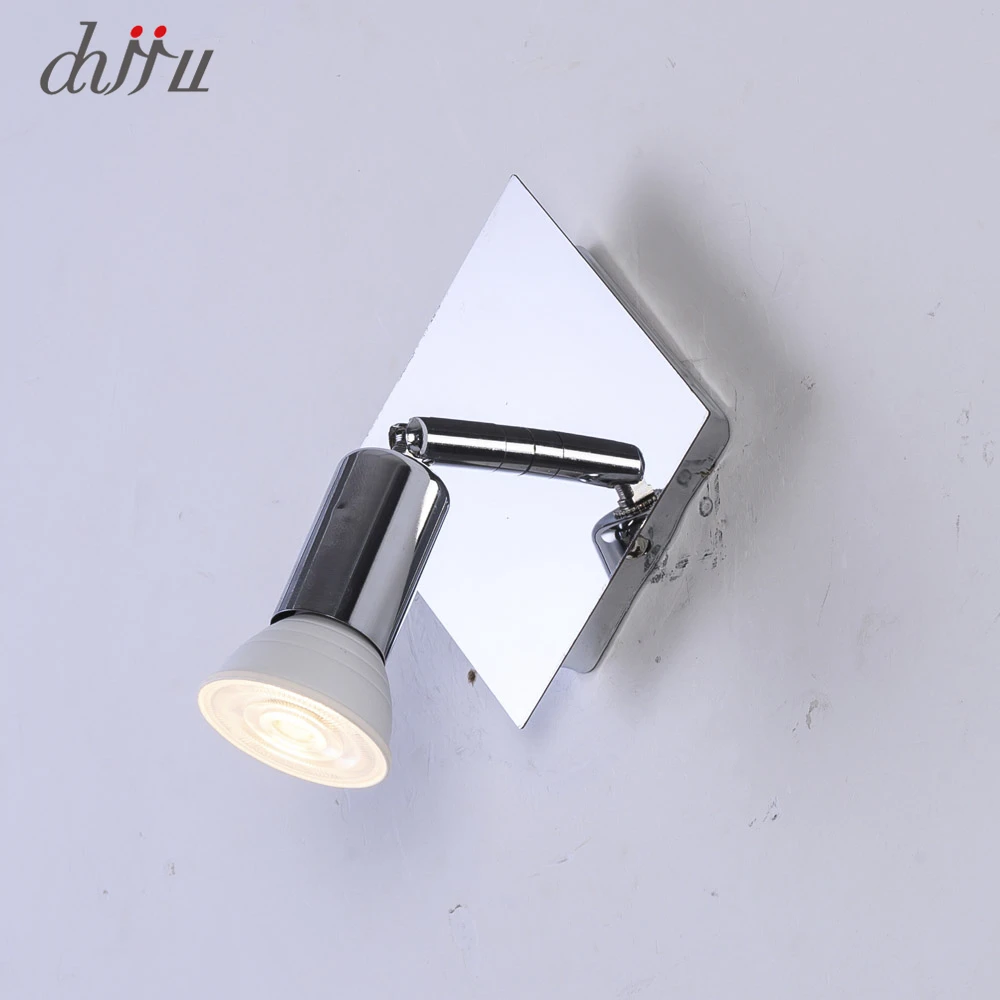 Регулируемый светодиодный настенный светильник GU10 вращающаяся настенная лампа