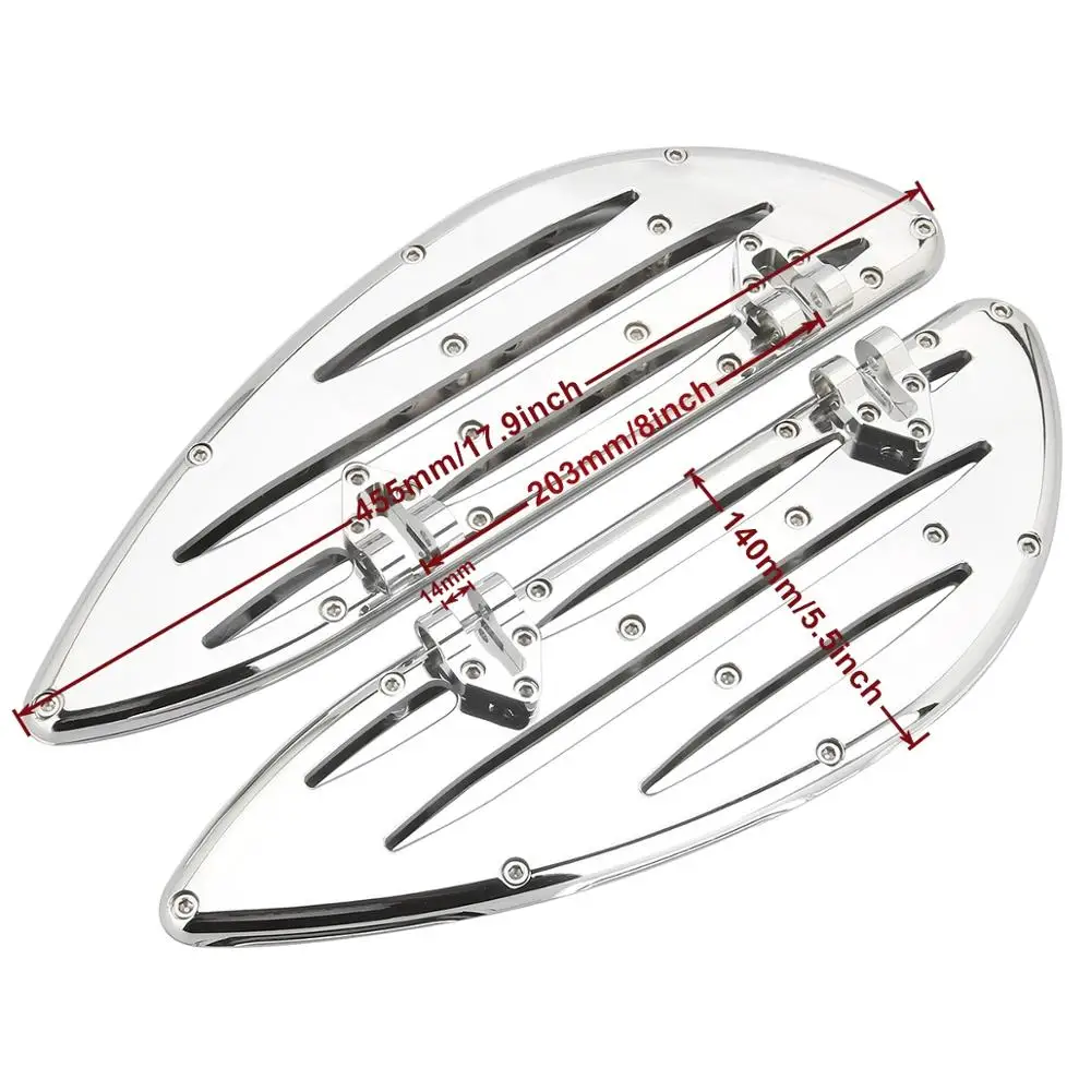 Алюминиевые кромкообрезные колышки для пассажирских ножек Напольная доска