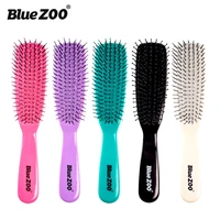 bluezoo environmental friendly ps men and women nylon needle anti static head massage hairdressing tools shunfa comb 5 color