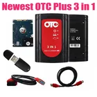 Новый OTC Plus 3 в 1 Автомобильный диагностический инструмент для Toyotalexus ToyotaNissanVOL GTS TIS3 OTC сканер с HDD Techstream