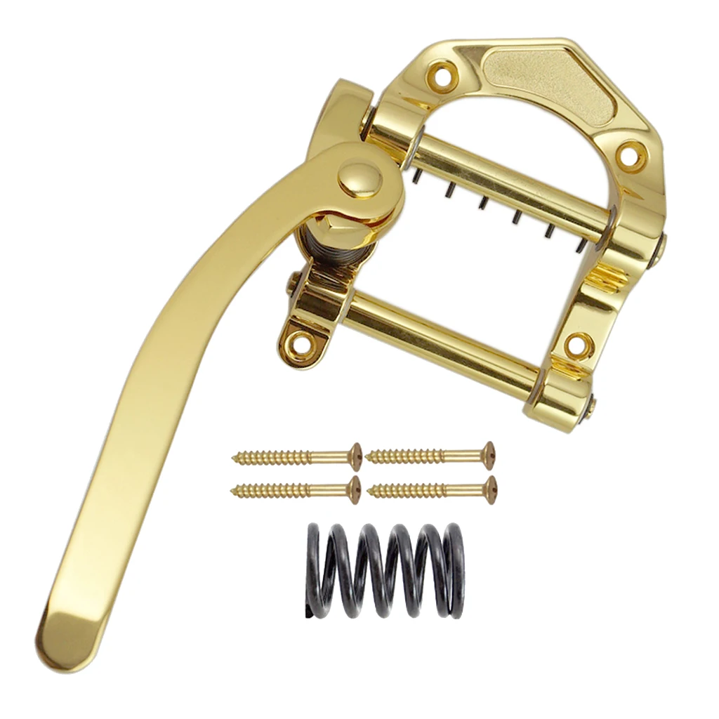 

Guitar Bridge Tremolo Taiiece for SG ES335 B5 Style Promotion Golden