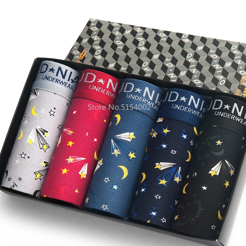 

Male Panties Cotton Boxers Comfortable Breathable Men's Underwear Trunk Brand Shorts Man Boxer