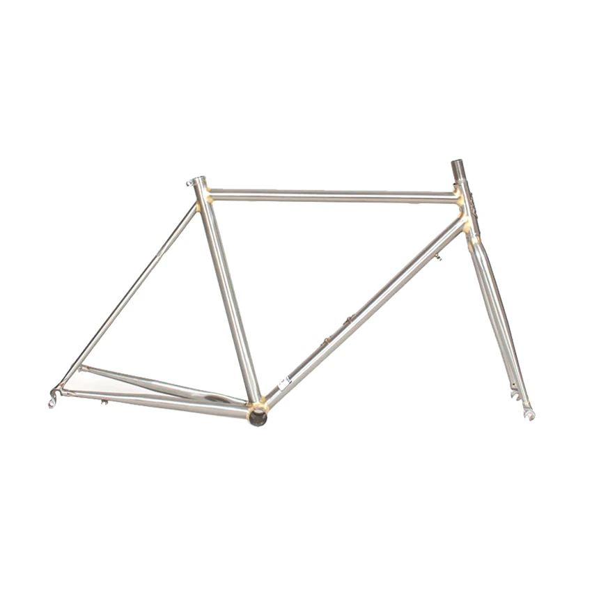 700C колеса 4130 Хромомолибденовая сталь Fixie рама для велосипеда медная
