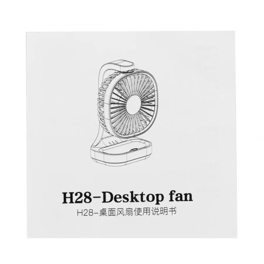 

Portable Mini Mute Air Cooling Fan Desktop Electric USB Rechargeable Cooler Fan for Home Office Bedroom