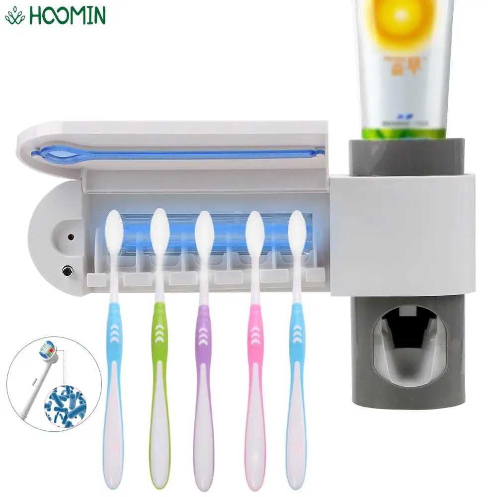 1 шт. 3 в автоматическая Зубная паста соковыжималки дозатор для зубной пасты УФ