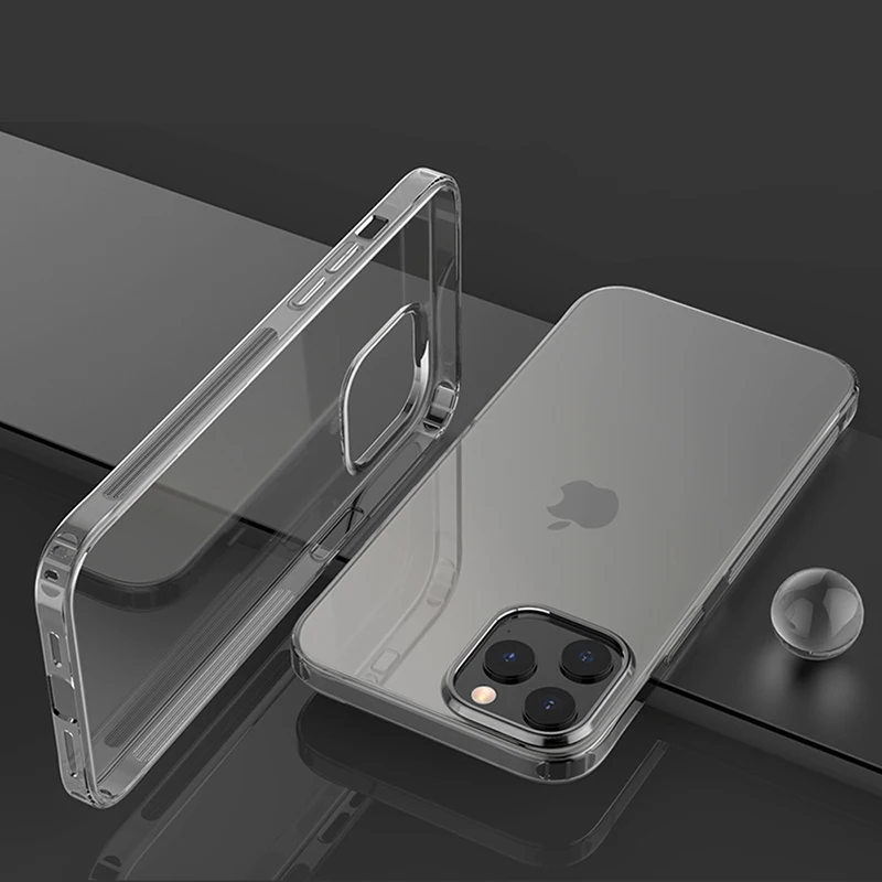 Силиконовый мягкий ТПУ чехол для телефона iPhone 13 12 Mini 11 Pro Max XR X XS 6 7 8 Plus задняя