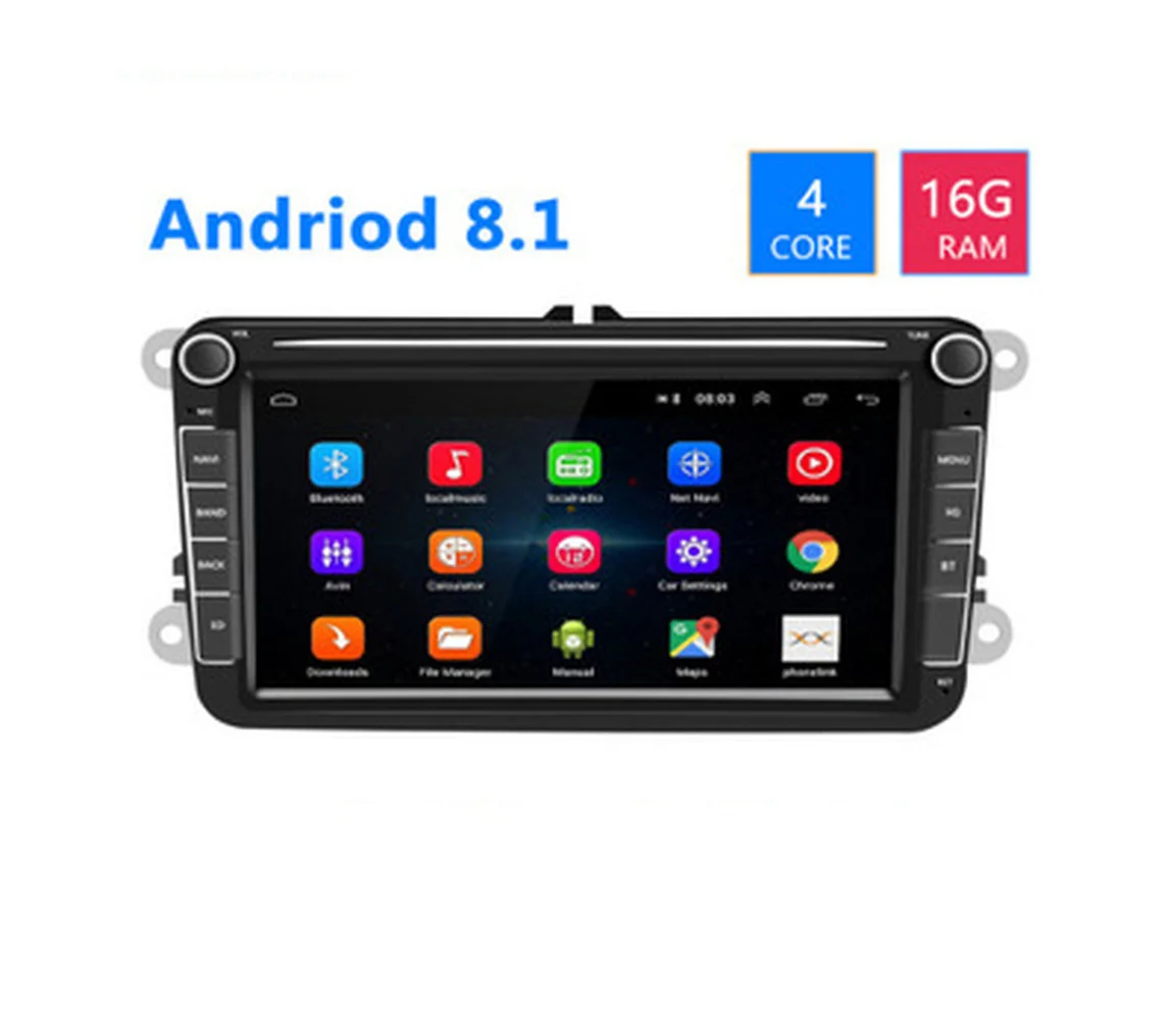 

8 Inch Android Car Navigator Multimedia Player Autoradio for VW/Volkswagen/Golf/Passat/SEAT/Skoda/Polo Car Stereo