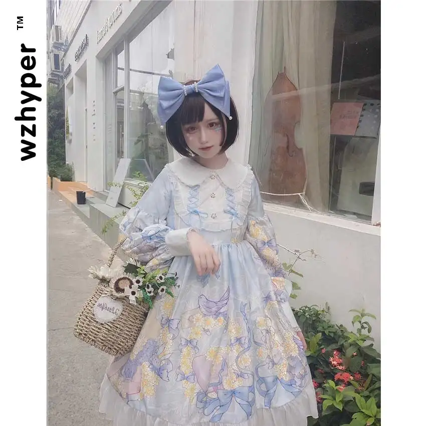 Платье в готическом стиле для девочек 3 цвета | Тематическая одежда и униформа