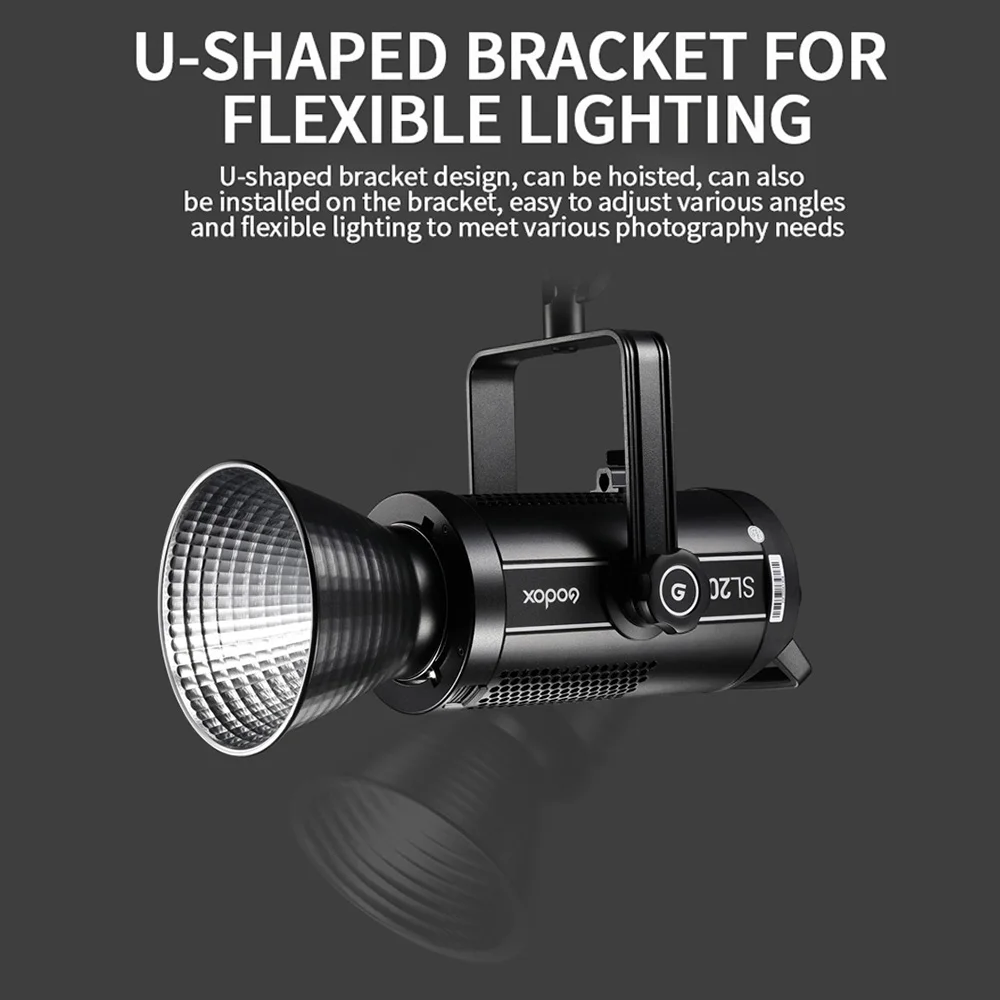 Godox SL200II SL-200W II Светодиодный светильник для видеосъемки 200 Вт Bowens Дневной