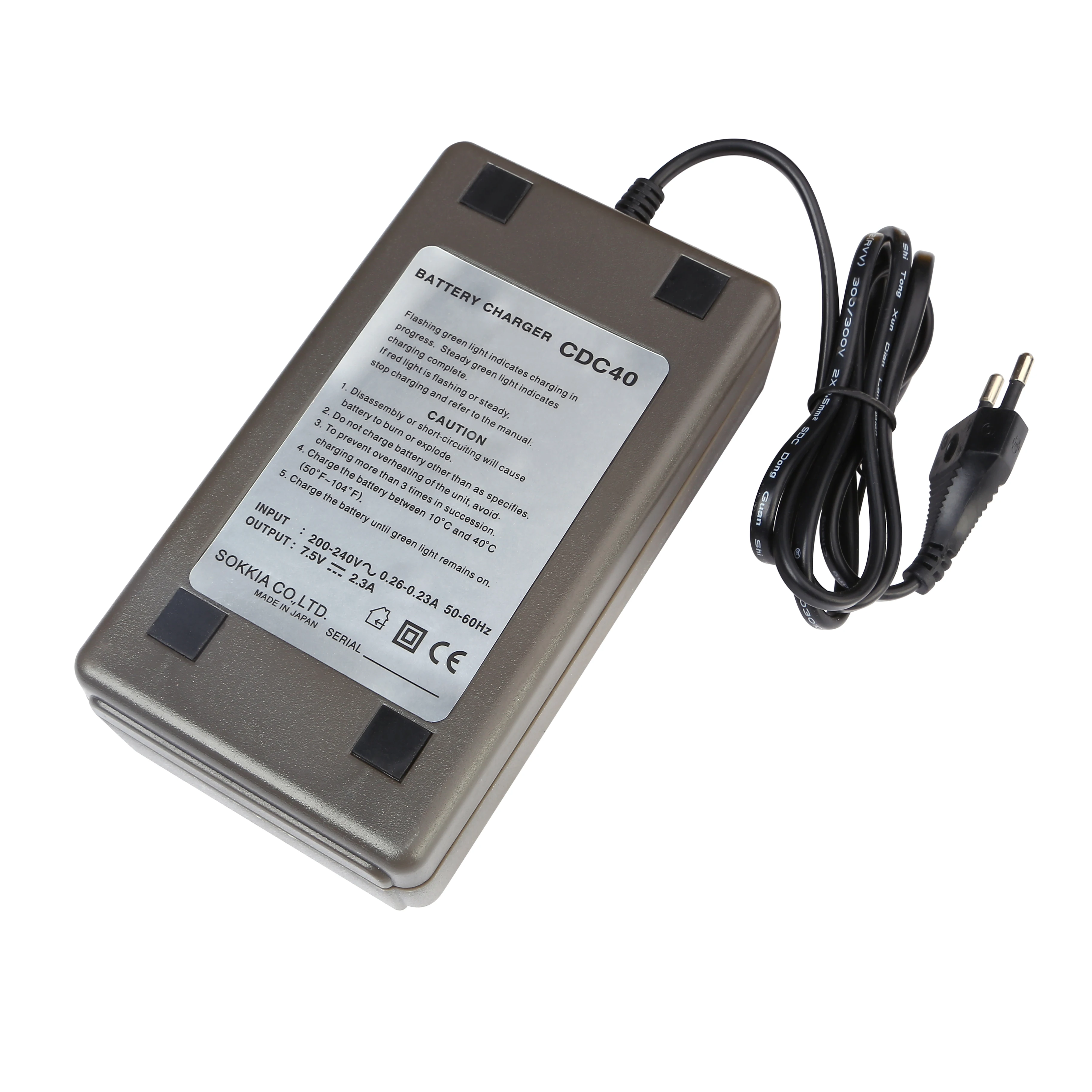 CDC40 CDC70 charger for Sokkia BDC35 BDC35A battery