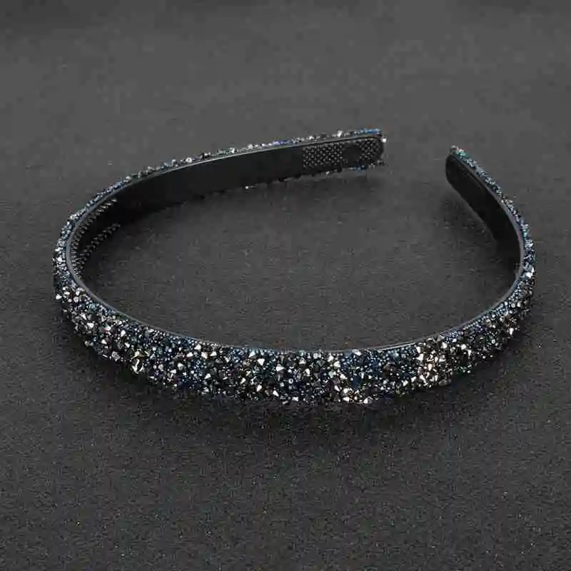 Обруч для волос Женский со стразами стразы с жемчужинами блестящий аксессуар на