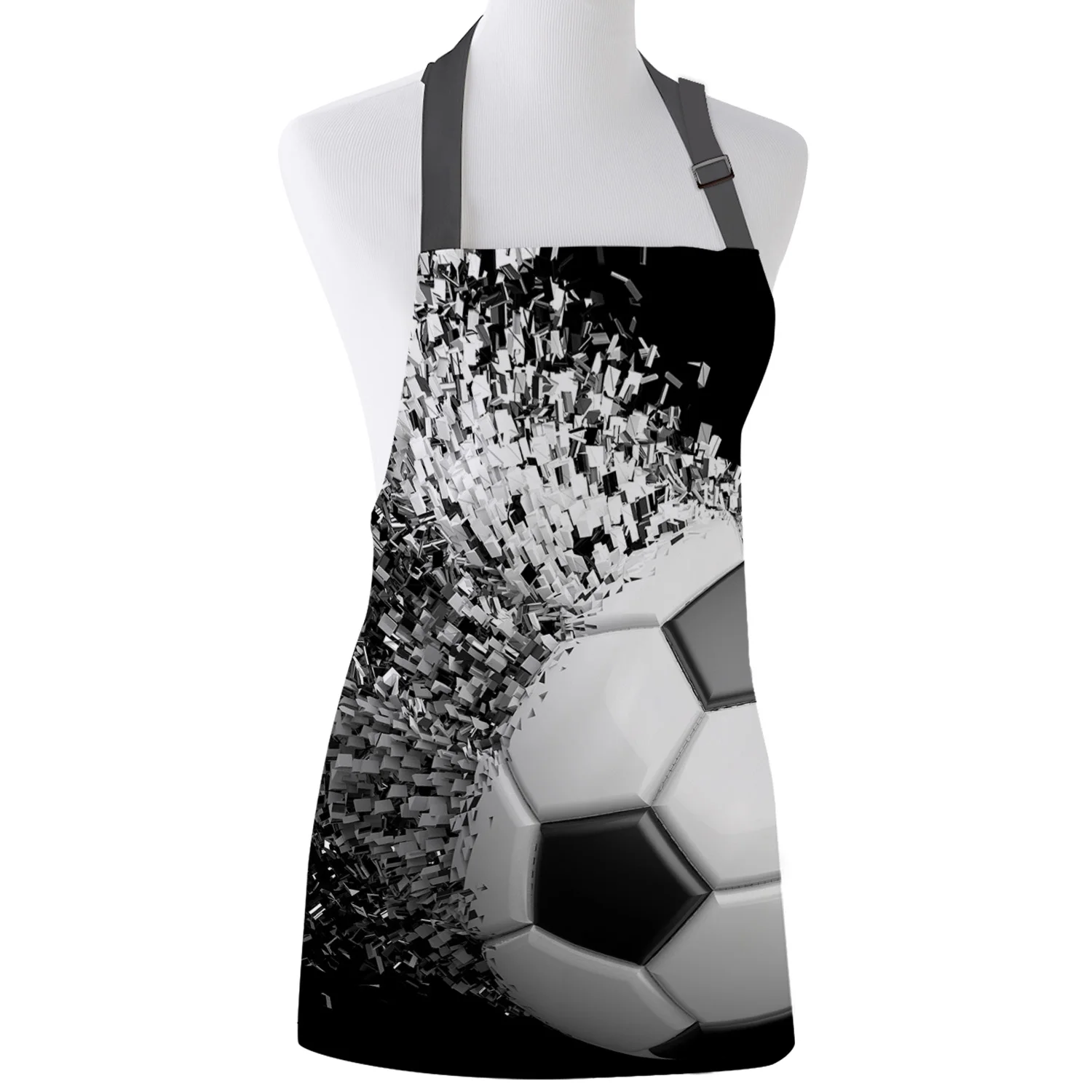 Кухонный Фартук футбольные занавески мячи футбольный дизайн регулируемый