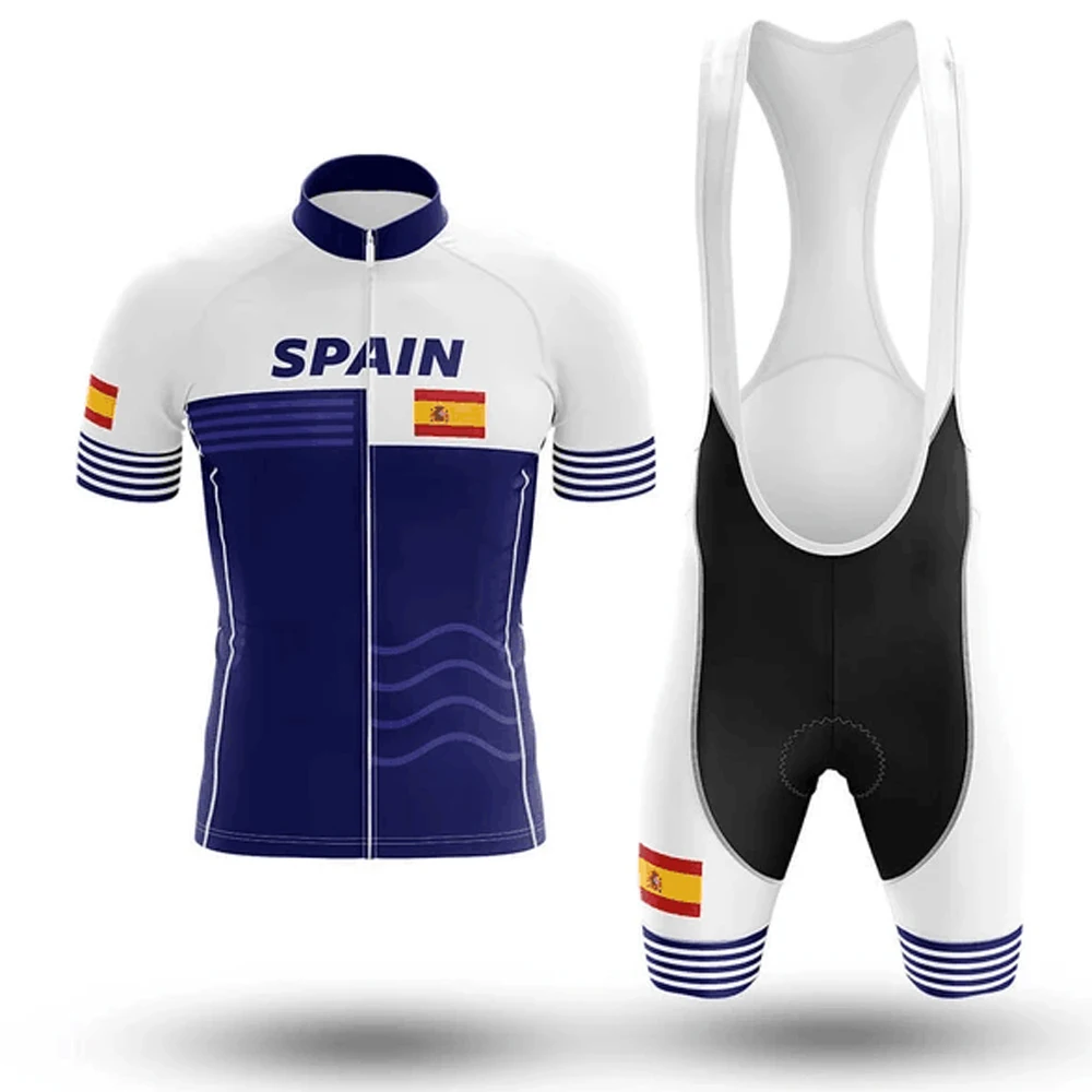 Новая команда Испания maillot cycme homme дышащий велосипедный трикотаж Для мужчин tenue