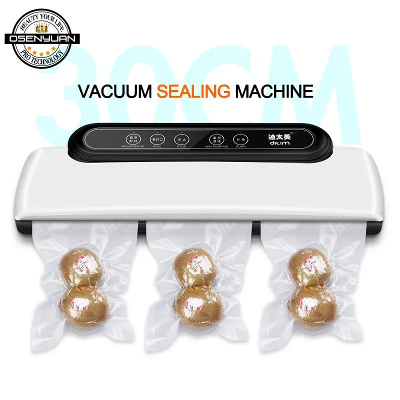 2020 Электрический вакуумный упаковщик упаковочная машина для домашней кухни