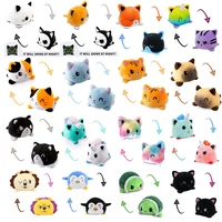 double sided flip cat gato kids plushie animals unicorn doll cute toys peluches for pulpos plush toys stuffed plush doll toy