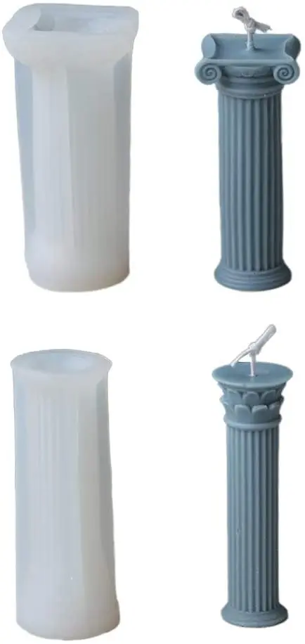 Римские колонны пресс формы для свечей ароматерапевтическая свеча гипсовая