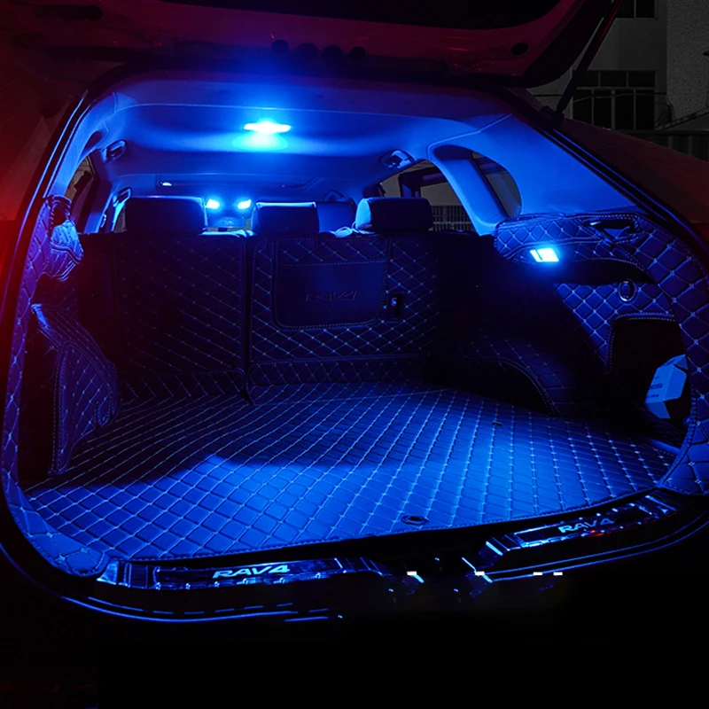 Автомобильные светодиодные лампы 6 шт. набор для освещения салона автомобиля