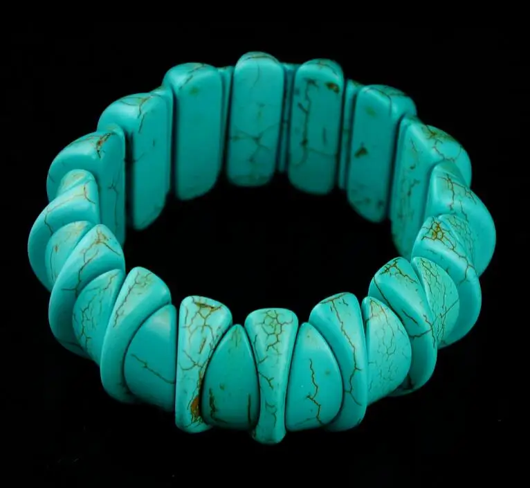 Коллекция Китайские Каменные Резные древние благородные бирюзовые браслеты
