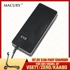 Универсальное 3-контактное зарядное устройство GX16 67,2 V 3.5A для 60V ZERO 10X VSETT 10 + KAABO Wolf Warrior Mantis, быстрое зарядное устройство для электрического скутера