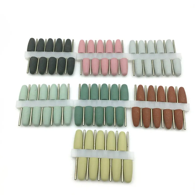 50 шт. резиновый силиконовый резак для электрической фрезы маникюра и