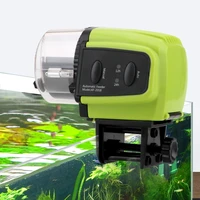 1 pcs automatic fish timer feeder portable fish feeder tools food feeding digital display home aquarium plastic