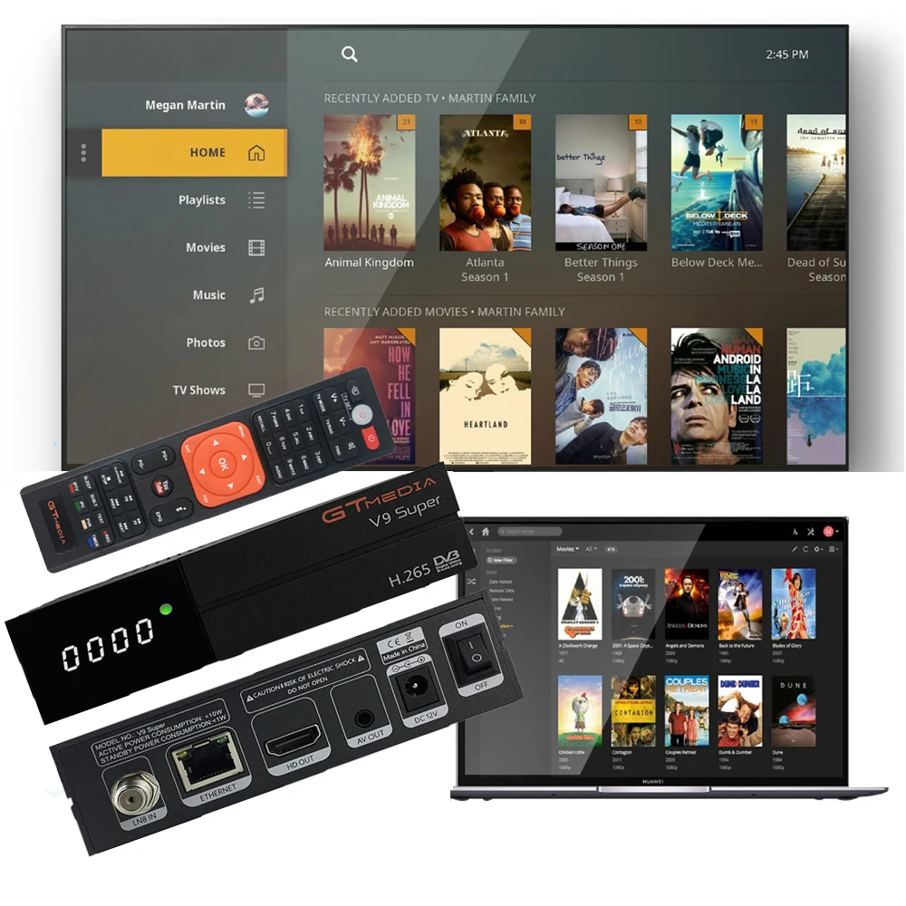 GTMEDIA V9 супер Лучший 1080P DVB S2 Европа Cline Испания Португалия спутниковый ТВ приемник