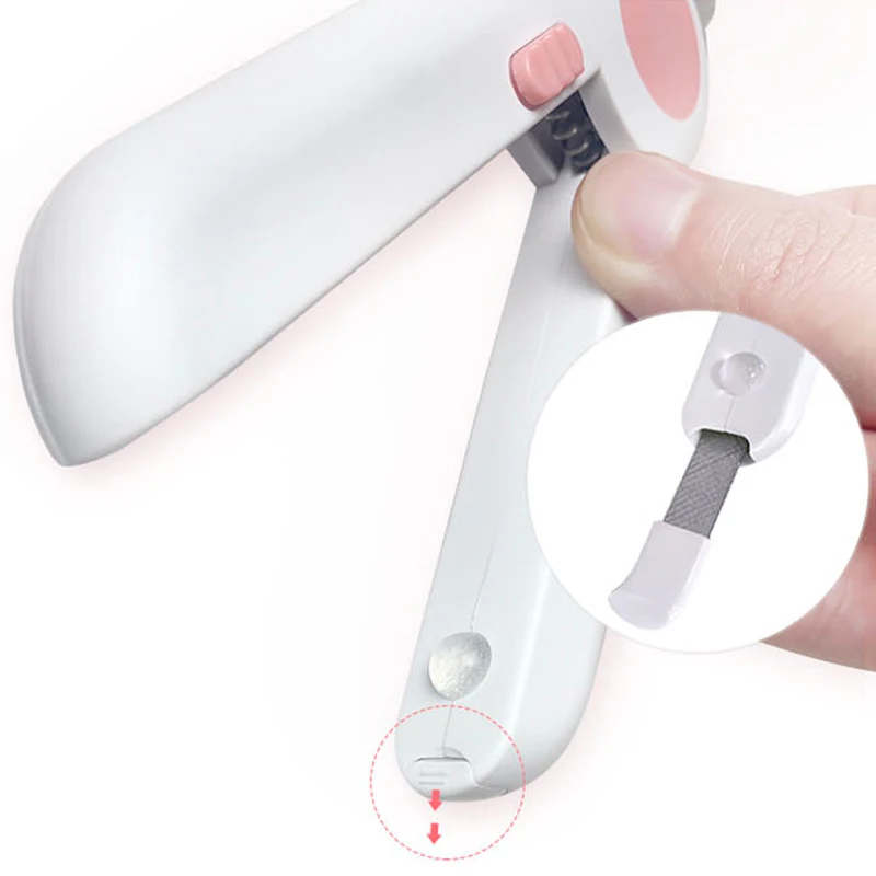 

Cat Nail Clippers Nail Sharpener Dog Nail Clippers Pet Nail Clippers Led Light Anti-blood Position Manicure Supplies Pet Cleanin