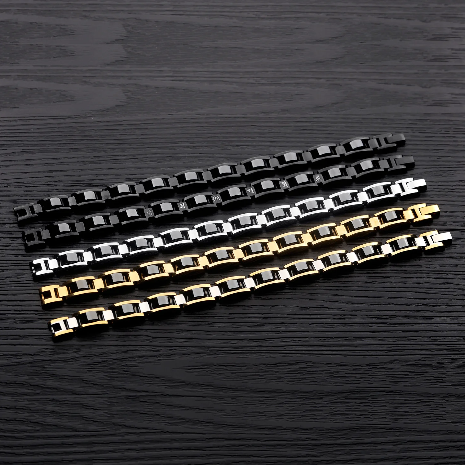 

Fashion New Accessories Japan and South Korea Steel Magnet Men's Bracelet Student's