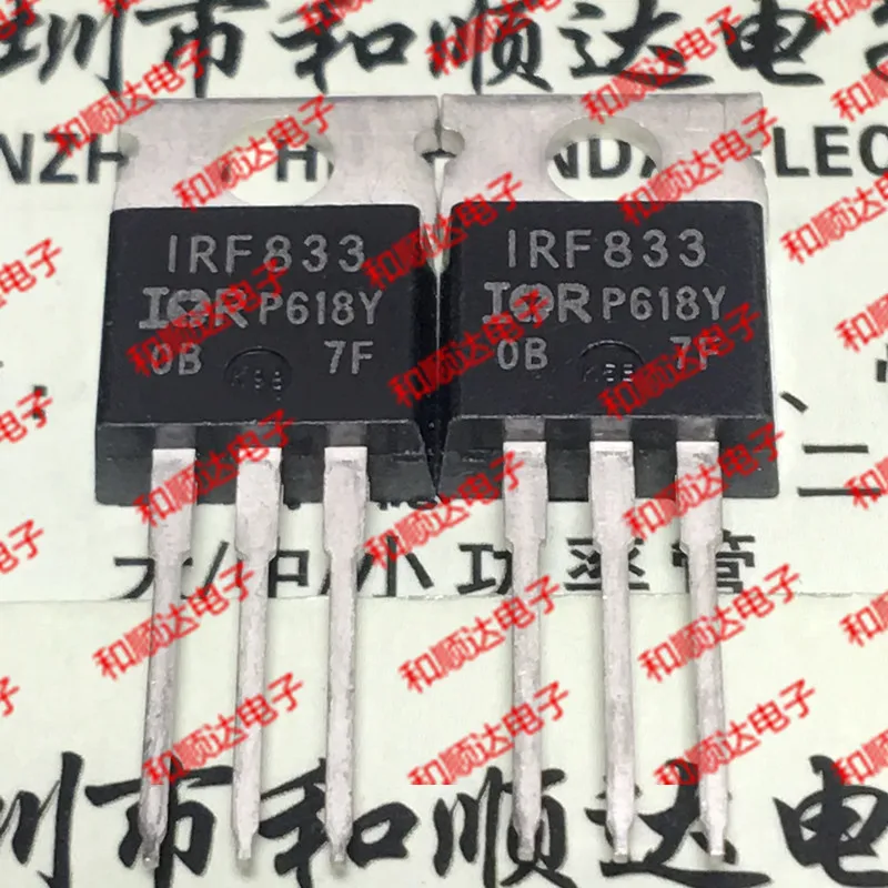 Оригинальный Новый/5 предметов в лоте IRF833 220 450V 4A|Регуляторы