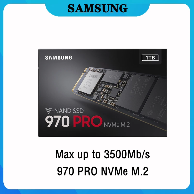 Samsung SSD 512GB 1 ТБ 970 RPO NVMe M.2 внутренний твердотельный жесткий диск PCIe 3 0x4 3|Внутренние