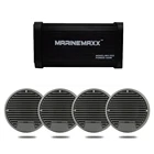 Мотоциклетный морской Bluetooth усилитель 180 Вт MP3-плеер Морская Лодка стерео звуковая система для яхты автомобиля с универсальным мотоциклом