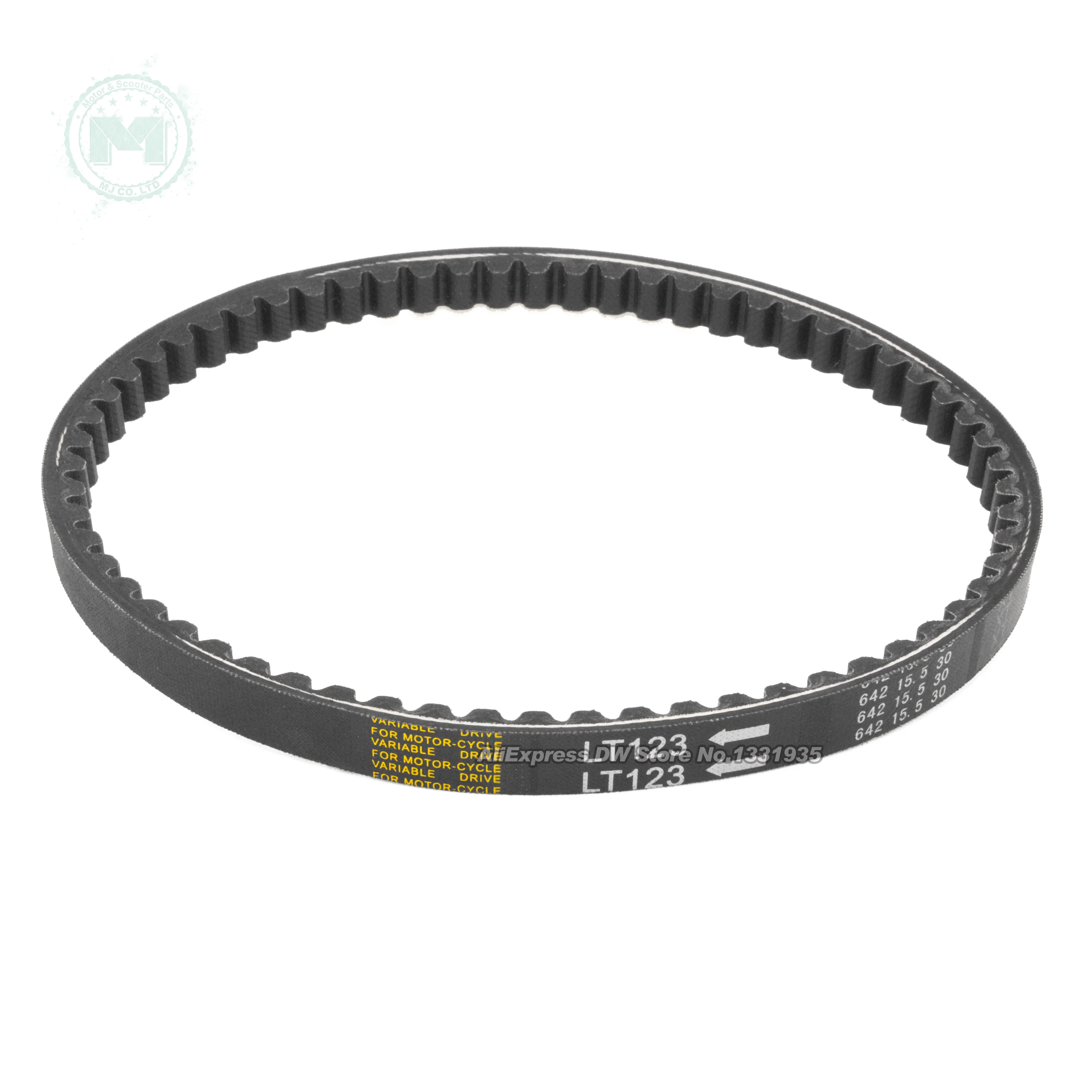 Мотоцикл Скутер мопед высокое качество резиновый Modeified приводной ремень 642 15 5 для