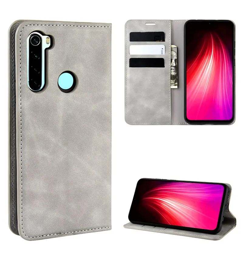 Кожаный чехол книжка для Redmi note 8 pro s 8pro peo K30 poco x2 pocox2 магнитный книжка|Бамперы| |