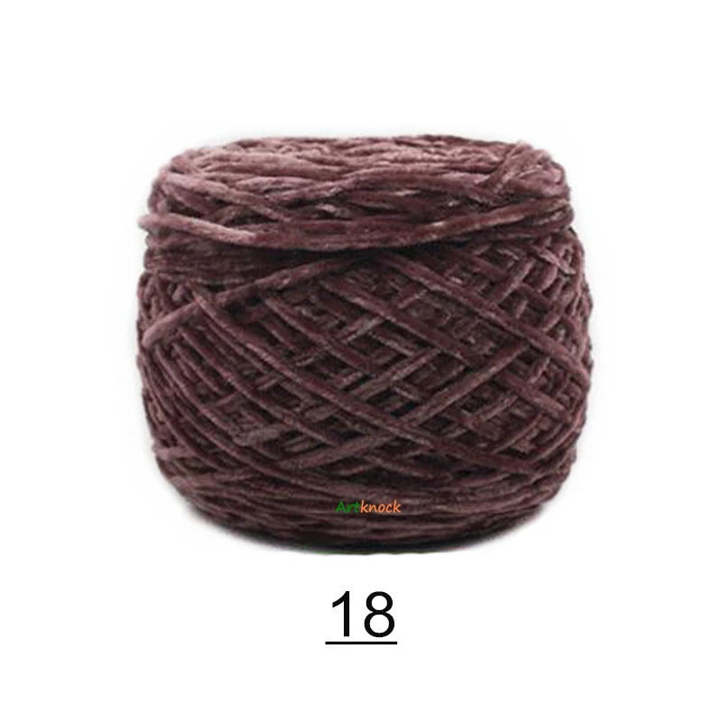 18 1pc 1 шт = 250 грамм большой wol пряжа для вязания lana tricot Глянцевая линия мода шоу вязание крючком Пряжа вискоза окрашенная - Цвет: 18 1pc