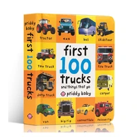 my first cognitive book small dictionary of vehicle vocabulary cognition learning educational toys for kids books 0 3 years old
